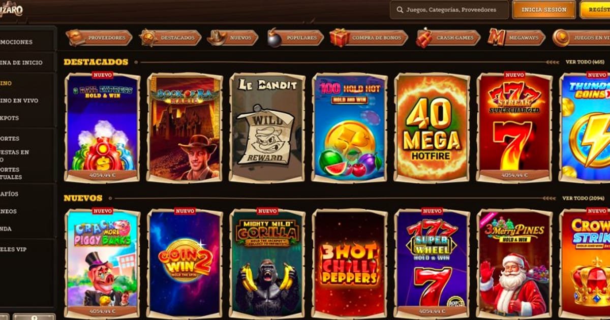 Lizaro Casino mobile Version - Spielansicht auf dem Smartphone